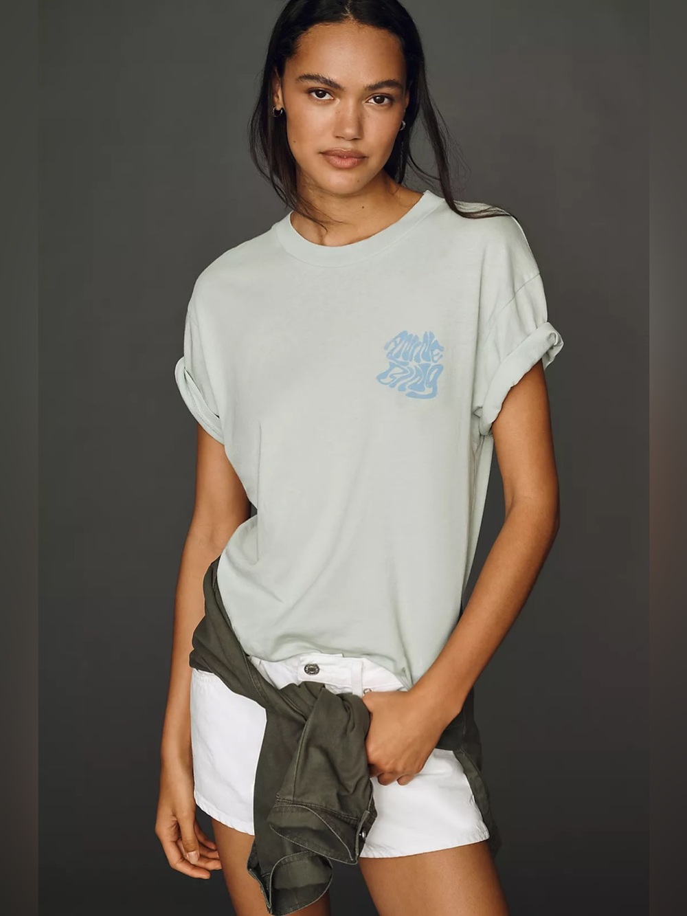 NWT Anine Bing Wave Tee